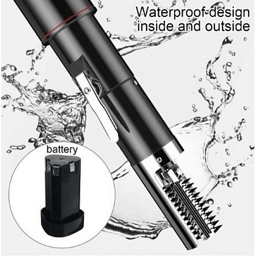Акумуляторна електрична рибочистка Niye 12 v - 2200 mah