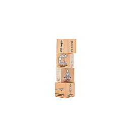 Кости игральные для йоги 4 шт Rao