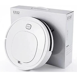 Робот пилосос RIAS ES32 для сухого та вологого прибирання 3W White (3_03436)