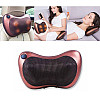 Массажная подушка в автомобиль MASSAGE pillow для спины и шеи с инфракрасным подогревом MS (1756374572)