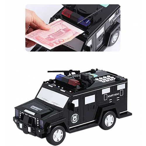 Детская машина копилка Cash Truck с кодовым замком и отпечатком пальца (1756374743)