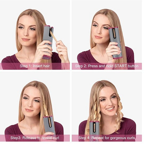 Авто-бигуди Ramindong Hair curler WM-002 безопасная плойка для завивки волос (1756375395)