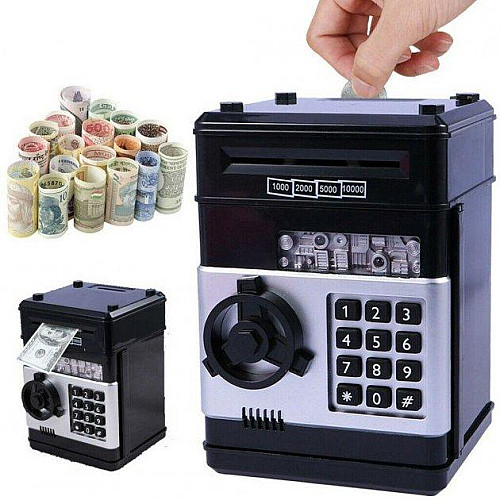 Електронний сейф-скарбничка OPT-TOP Number Bank "Банкомат" (1756375472)