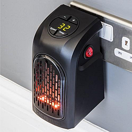 Портативний міні обігрівач Handy HEATER +пульт 400 Вт (1756375577)