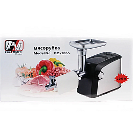 Електрична м'ясорубка PROMOTEC PM-1055 3200Вт (1806550102)