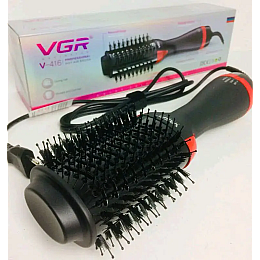Мультистайлер для укладки волос фен/щетка/расческа VGR V416 1000W Чорний (1823588022)