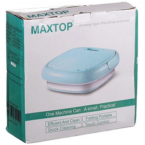 Складная переносная стиральная машина Maxtop 7399 Зеленая (1856384176)