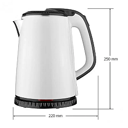 Электрочайник Aurora AU 3511 1.8 л 1750 Вт белый (1963501741)