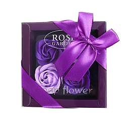 Ароматические розы OPT-TOP из мыла Soap Flowers фиолетовый (2071528209)