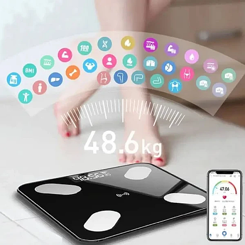 Фитнес весы Matarix MX-454 App Bluetooth Смарт весы с приложением для взвешивания людей (2075741835)