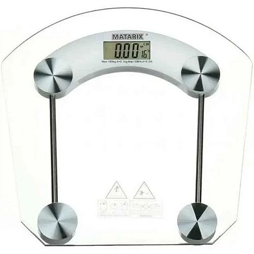 Напольные весы для взвешивания до 180 кг MX-451B ТМ Matarix (2075748069)