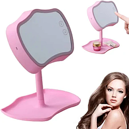 Косметическое зеркало с подставкой USB и подсветкой OPT-TOP Mirron Lamps LED (2075774463)
