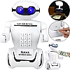 Копилка робот электронная OPT-TOP Robot Piggy Bank Universal со светильником и кодовым замком белый (2083723498)