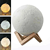 Увлажнювач повітря для дому OPT-TOP 3D Moon Lamp Light Diffuser (2085544314)