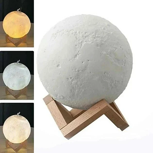 Увлажнювач повітря для дому OPT-TOP 3D Moon Lamp Light Diffuser (2085544314)
