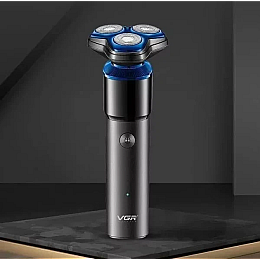 Бритва электрическая для мужчин роторная для влажного и сухого бритья водонепроницаемая VGR V-325 (2093506421)