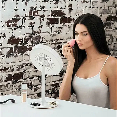 Зеркало с LED подсветкой круглое OPT-TOP LED FAN MIRROR с вентилятором (2093506429)