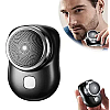 Електрична міні бритва-брелок OPT-TOP на акумуляторі бездротова USB Mini Shaver Black (2093506432)