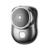 Електрична міні бритва-брелок OPT-TOP на акумуляторі бездротова USB Mini Shaver Black (2093506432)