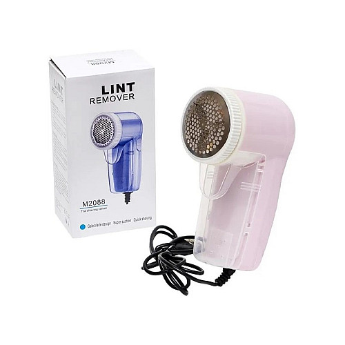 Машинка для видалення катишків Lint Remover M2088 з USB-кабелем 3 Вт Рожевий