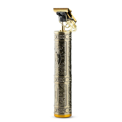 Триммер аккумуляторный для бороды и волос RAF R.430 5W Gold