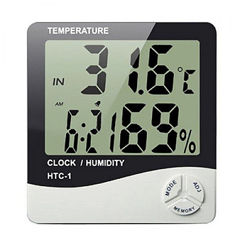 Термогигрометр цифровой Termo Ho HTC-1 влагомер термометр (М050788)