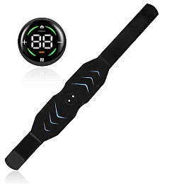 Міостимулятор для м'язів живота Supretto EMS+ W23 Black (15729-hbr)
