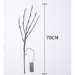 Світлодіодна гірлянда світильник Гілка B-Led різнокольорова від батарейок