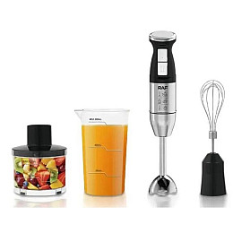 Погружний блендер RAF R.326 4в1 домашній міксер 800 Вт