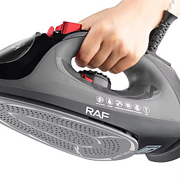 Утюг паровой RAF R.1245G с керамической подошвой 1800W Grey