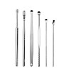 Набор инструментов для чистки ушей в комплекте с чехлом Tool Set 6 шт Желтый