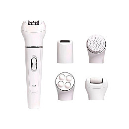 Эпилятор женский аккумуляторный Dsp 70153 многофункциональный 5 в 1 Белый