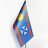 Флажок Dobroznak Винницкой области 12х24 мм (6357)