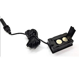 Термогігрометр цифровий з виносним датчиком 1,5 м Xiamen вологомір термометр чорний (HT050791)