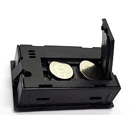 Термогігрометр цифровий Xiamen вологомір термометр чорний (HК050795)