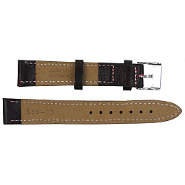 Ремешок для часов Mykhail Ikhtyar кожаный 18 мм Коричневый (S589-18S brown)