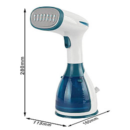 Ручний отпарювач для одягу RAF R.1268 1800W Біло-Синій