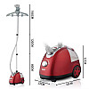 Отпариватель для одежды вертикальный RAF R.3037 1.3L 1800W Red