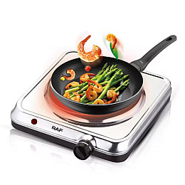 Електроплита настільна RAF R.8005 1 конфорка дискова 1500W Silver