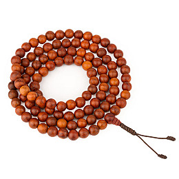 Четки з африканського палисандра Kailash 108 бусин, бусини 8.5 мм (27625)