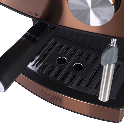 Кофемашина Adler AD 4404 cooper 15 Bar Бронза (996954742)