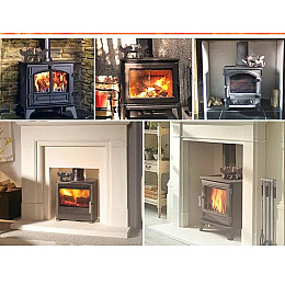 Вентилятор эко-вытяжной Vod-ok для печей и топок с тепловым приводом черный