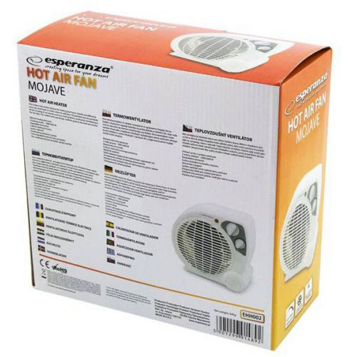 Тепловентилятор Esperanza EHH002 Mojave 2000W белый