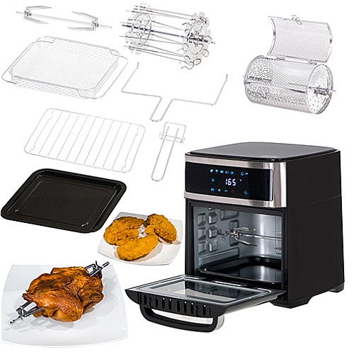 Аерофритюрниця 8 в 1 13 л Adler AD 6309 2500W чорна (1713166933)