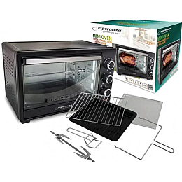 Духовка электрическая 25 л Esperanza Napoli EKO006 черный (1715431659)