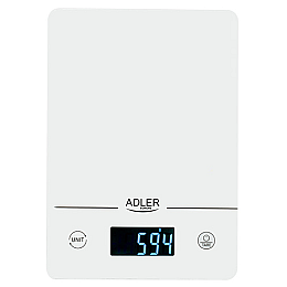 Весы кухонные Adler AD 3170 до 15 кг белый (1777494903)