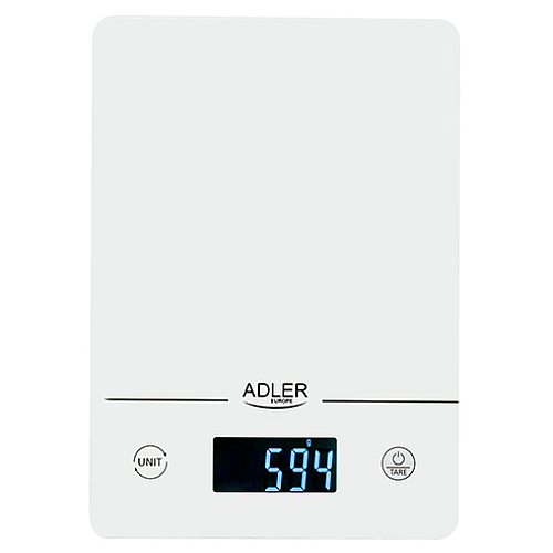 Весы кухонные Adler AD 3170 до 15 кг белый (1777494903)