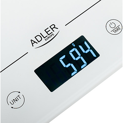 Весы кухонные Adler AD 3170 до 15 кг белый (1777494903)