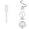 Планетарный миксер-тестомес Adler AD 4226W 1200W белый (1920916366)