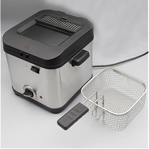 Фритюрница 900W 1.5 л Ambiano 97305 серый (1932959273)